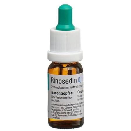 Rinosedin Gtt Nas 0.1% 10ml - PrimeCare Global