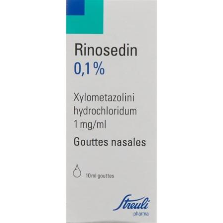 Rinosedin Gtt Nas 0.1% 10ml - PrimeCare Global