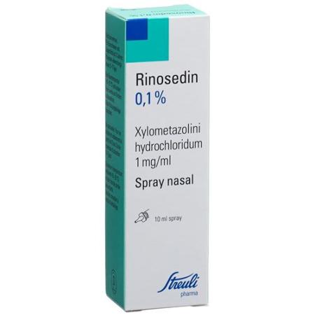 Rinosedin Nasal Spray 0.1% 10ml - PrimeCare Global
