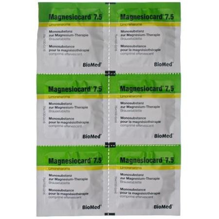 Magnesiocard effervescent tablet 7.5 mmol 20 pcs - PrimeCare Global