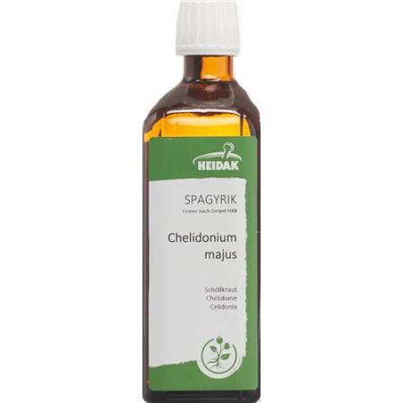 HEIDAK SPAGYRIK Chelidonium majus Bottle 500 ml - PrimeCare Global