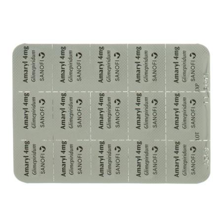 Amaryl Tabl 4 mg 30 pcs - PrimeCare Global