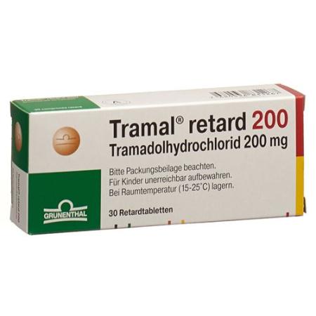 Tramal retard Ret Tabl 200 mg 30 pcs - PrimeCare Global