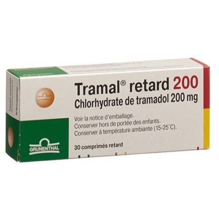 Tramal retard Ret Tabl 200 mg 30 pcs - PrimeCare Global