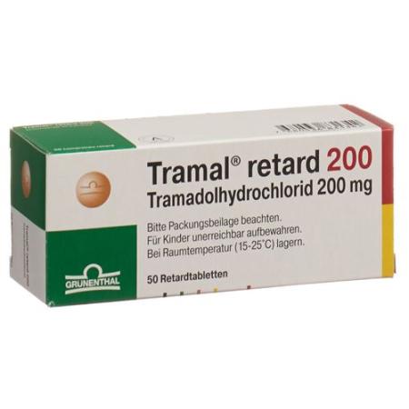 Tramal retard Ret Tabl 200 mg 50 pcs - PrimeCare Global