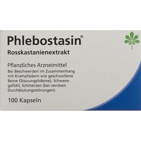 Phlebostasin Capsules 100 pcs - PrimeCare Global