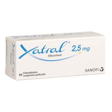 Xatral Filmtablet 2.5 mg 60 pcs - PrimeCare Global