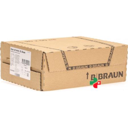 Aqua ad iniectabilia B. Braun Inj L&ouml;s 50ml vial 20 - PrimeCare Global