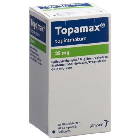 Topamax Filmtablet 25 mg Ds 60 pcs - PrimeCare Global