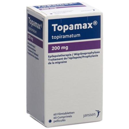 Topamax Filmtablet 200 mg Ds 60 pcs - PrimeCare Global