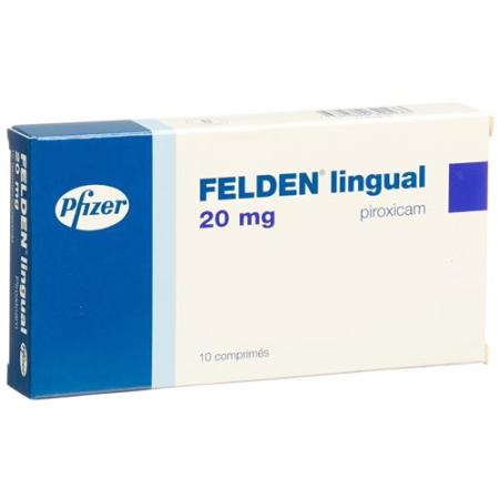 Felden lingual tabl 20 mg 10 pcs - PrimeCare Global