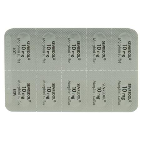 Sevredol film tablets 10 mg 20 pcs - PrimeCare Global