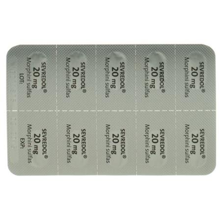 Sevredol 20 mg 20 filmtablets - PrimeCare Global