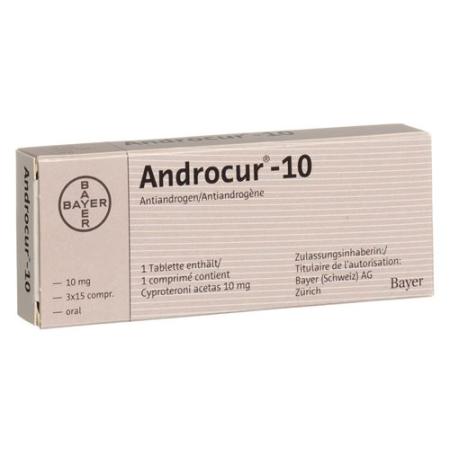 Androcur Tabl 10 mg 3 x 15 pcs - PrimeCare Global