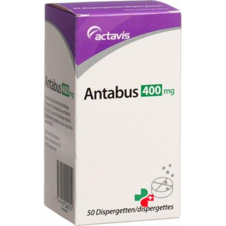 Antabus Dispergetten Tabl 400 mg Ds 50 pcs - PrimeCare Global
