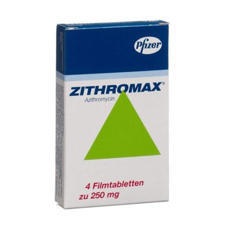 Zithromax Filmtablet 250 mg 4 pcs - PrimeCare Global