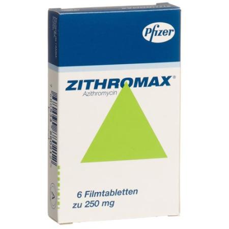 Zithromax Filmtablet 250 mg 6 pcs - PrimeCare Global