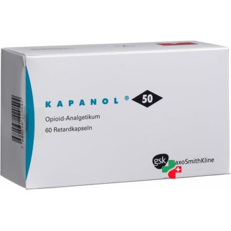 Kapanol Ret Kaps 50 mg 60 pcs - PrimeCare Global