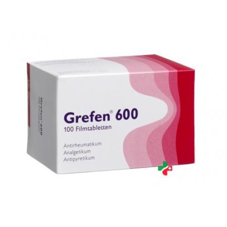 Grefen 600 mg 100 filmtablets - PrimeCare Global