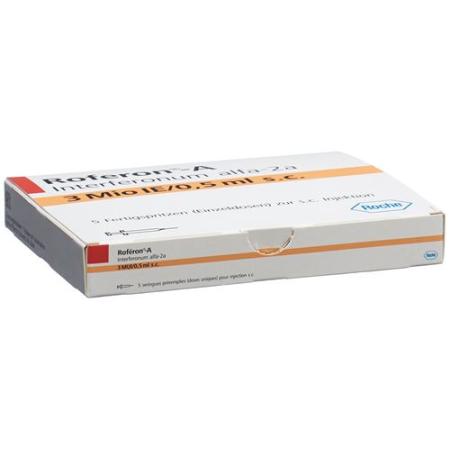 Roferon A 3 Mio E 5 Fertigspritzen - PrimeCare Global