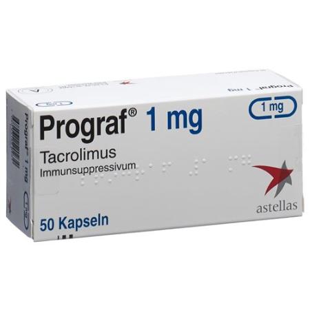 Prograf Caps 1 mg 50 pcs - PrimeCare Global