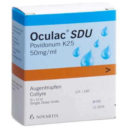 Oculac SDU Gtt Opht 20 Monodos 0.4ml - PrimeCare Global