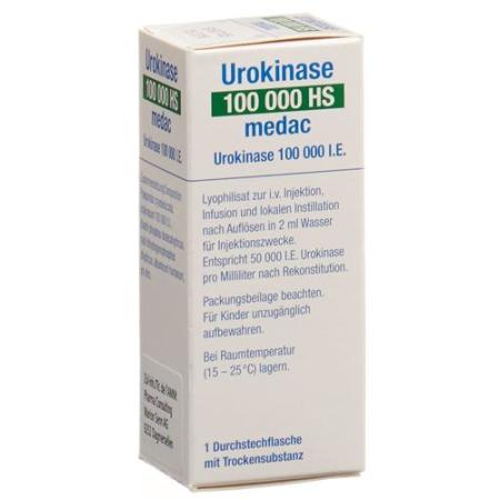 Urokinase HS Medac Dry Sub 100000 IU Penetr - PrimeCare Global