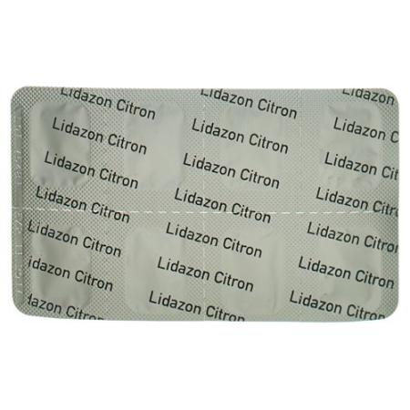 Lidazon lozenges Citron 24 pcs - PrimeCare Global
