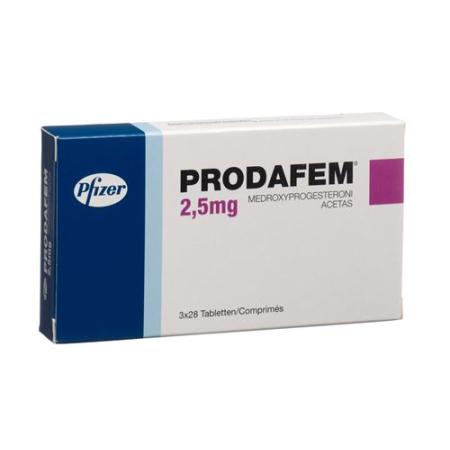 Prodafem Tabl 2.5 mg 3 x 28 pcs - PrimeCare Global