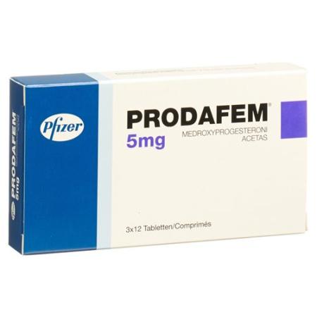 Prodafem Tabl 5 mg 3 x 12 pcs - PrimeCare Global