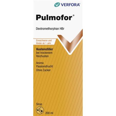 Pulmofor cough syrup without sugar 200 ml - PrimeCare Global