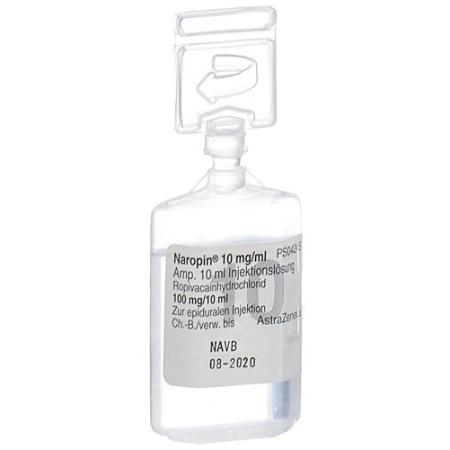Naropin Inj L&ouml;s 1% 10ml Duofit ampoules 5 pcs - PrimeCare Global