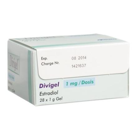 Divigel Gel 1mg/1g 28 bags 1g - PrimeCare Global