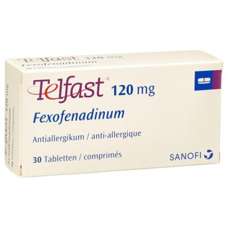 Telfast Filmtablet 120 mg 30 pcs - PrimeCare Global