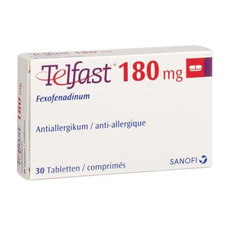 Telfast Filmtablet 180 mg 30 pcs - PrimeCare Global