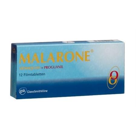 Malarone Filmtablet 250/100 mg 12 pcs - PrimeCare Global