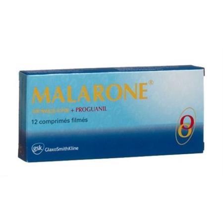 Malarone Filmtablet 250/100 mg 12 pcs - PrimeCare Global