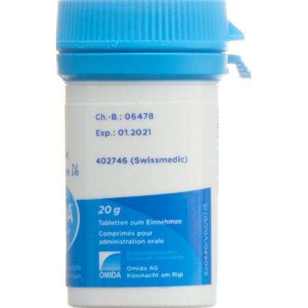 Omida Schuessler Nr9 sodium phosphoricum Tabl D 6 Ds 20 g - PrimeCare Global