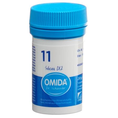Omida Schuessler Nr11 Silicea Tabl D 12 Ds 20 g - PrimeCare Global