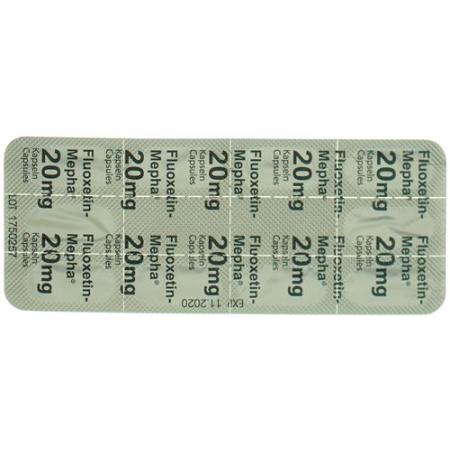 Fluoxetine-Mepha Kaps 20 mg 30 pcs - PrimeCare Global