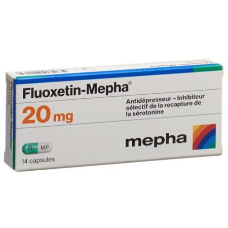 Fluoxetine-Mepha Kaps 20 mg 100 pcs - PrimeCare Global