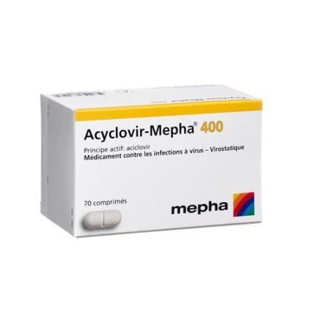Acyclovir-Mepha Tabl 400 mg 70 pcs - PrimeCare Global