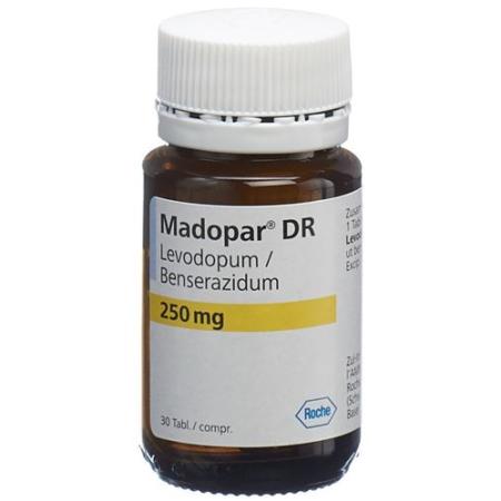 Madopar DR Tabl 250 mg Ds 30 pcs - PrimeCare Global