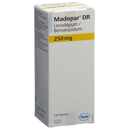 Madopar DR Tabl 250 mg Ds 100 pcs - PrimeCare Global