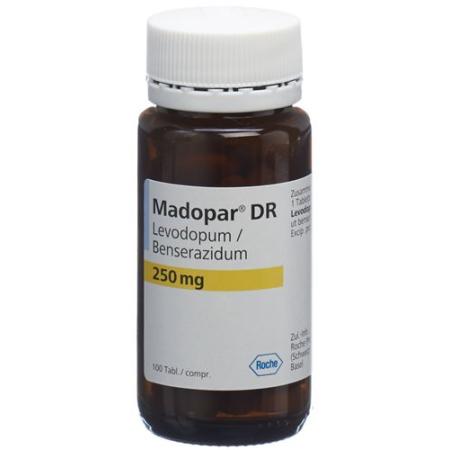 Madopar DR Tabl 250 mg Ds 100 pcs - PrimeCare Global