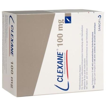 Clexane Inj Loes 100mg/ml 10 Fertspr 1ml - PrimeCare Global