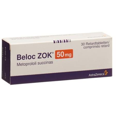 Beloc Zok Ret Tabl 50 mg 100 pcs - PrimeCare Global