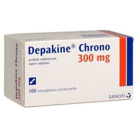 Depakine Chrono Filmtablet 300 mg divisible 100 pcs - PrimeCare Global
