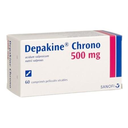 Depakine Chrono Filmtablet 500 mg divisible 60 pcs - PrimeCare Global