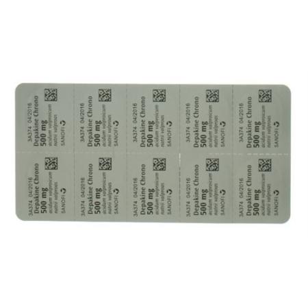Depakine Chrono Filmtablet 500 mg divisible 60 pcs - PrimeCare Global